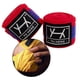 thumbnail image 1 of Envolturas de mano de boxeo de 196x2 '', guantes interiores de vendas de boxeo, bóxer de entrenamiento para gimnasio, Protector de muñeca para hombres - Rojo azul Baoblaze Guantes interiores de boxeo, 1 of 8