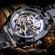 thumbnail image 5 of Reloj mecánico automático FORSINING para hombre con correa de acero inoxidable de moda, 5 of 7