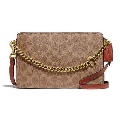 coach black satchel drew cross body bolsa