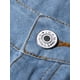 thumbnail image 4 of Pantalones vaqueros abotonados con corte de bota para mujer pantalones vaqueros informales acampanados con bolsillos, 4 of 5