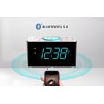Emerson Radio SMARTSET® 15W Wireless Ultra Fast Charging Dual Alarm