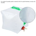 thumbnail image 6 of Gustave Collapsible Water Container with Spigot 5.3 Gallon Portable Water Jug Foldable Cube Water Storage Carrier Tank for Outdoor Camping Hiking, 6 of 9