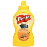 (3 pack) (3 Pack) French's Classic Yellow Sweet Mustard with Brown Sugar, 14 oz