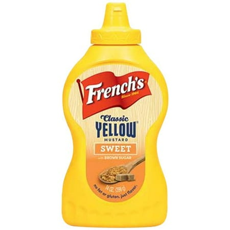 (3 pack) (3 Pack) French's Classic Yellow Sweet Mustard with Brown Sugar, 14 oz