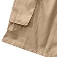 thumbnail image 5 of YODETEY Men's Drawstring Elastic Waist Multi-Pocket Cargo Shorts , Men's & Big Men's Khaki,Size S-4XL, 5 of 5