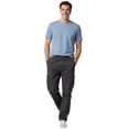 thumbnail image 5 of Turtle Bay New York Men’s Pull-On Jeans with Double Cargo Pockets, Elastic Waist, Relaxed Fit, 5 of 5