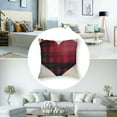 thumbnail image 5 of nygtbtfer s Day Pillow Covers Set of 2 Decor Red Love Heart Decorative Throw Pillow Cases Outdoor Farmhouse Decoration for Sofa Couch Bed White, 5 of 7