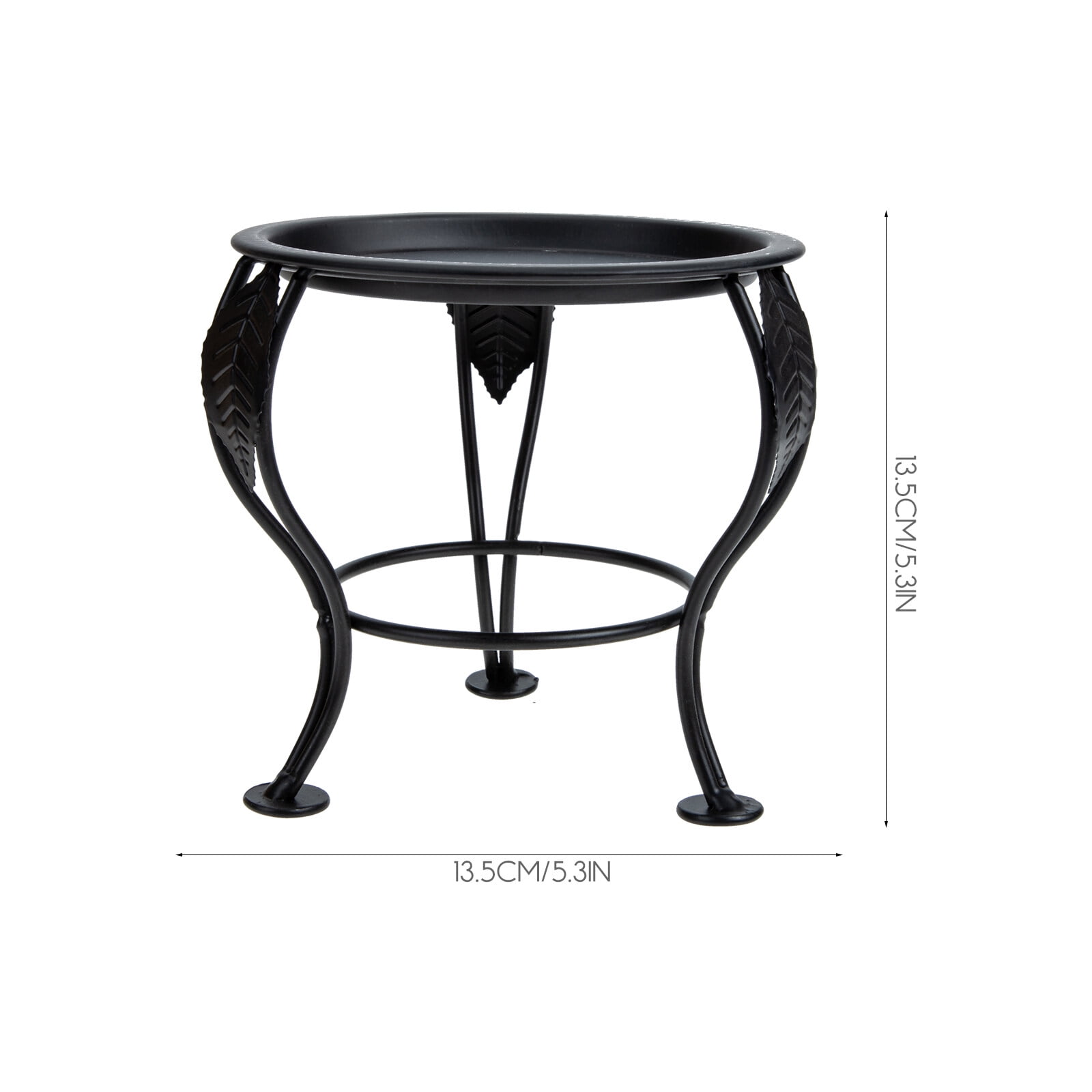 Iron Flowerpot Holder Planter Pot Stand Iron Art Flower Rack Flower Pot