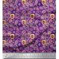 thumbnail image 1 of Soimoi Cotton Duck Fabric Geometric Small Print Fabric by The Yard 56 Inch Wide, 1 of 1