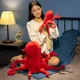 thumbnail image 3 of Juguete de peluche de pulpo realista, muñeco de Animal del océano, almohada de tiro, regalo de compañero divertido2234, 3 of 5
