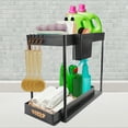 thumbnail image 5 of Bathroom Organizer, 2Pcs 2 Tier Under Sink Organizers and Storage Cabinet Organizers for Bathroom Kitchen Pantry Storage, 5 of 8