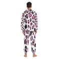 thumbnail image 7 of IAUYY Unisex Adult Onesie Pajamas Ultra-Soft Crystal-Soft Fabric, Halloween Adult Onesie Pajamas Adults,With a Zipper Plus Size Onesie Pajamas, Leopard Print Pattern, 7 of 7