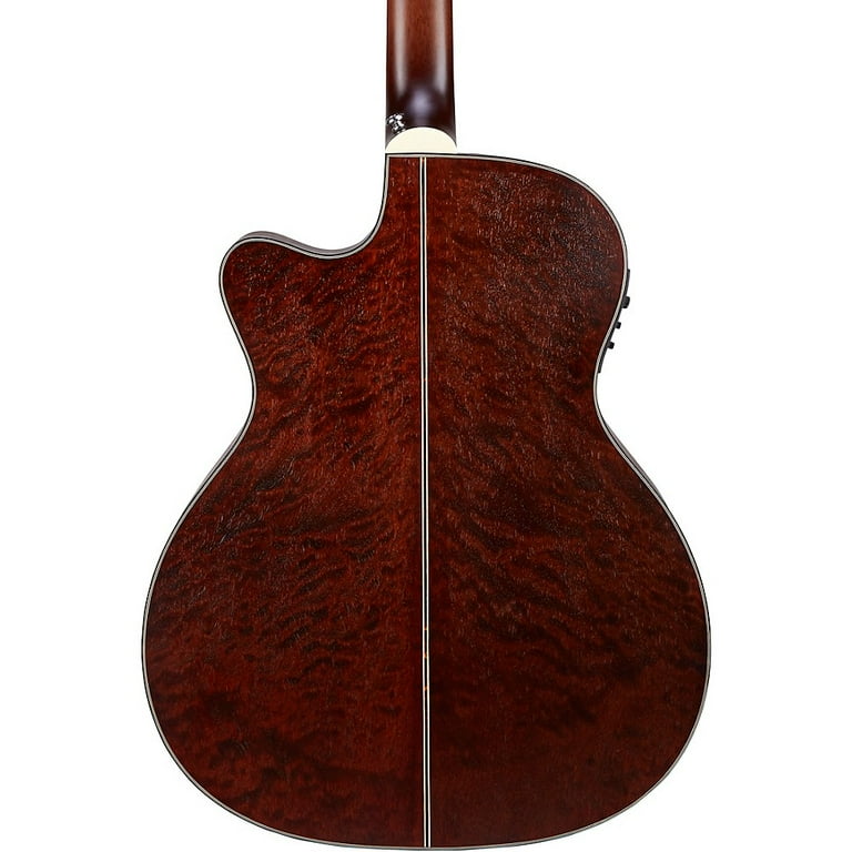Mitchell T413CE BST Terra Series Auditorium Solid Torrefied Spruce Top Acoustic Electric Guitar Edge Burst