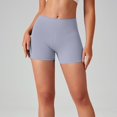 thumbnail image 6 of Chroia High Waisted Scrunch Booty Cargo Shorts for Women, Pocketed Charm Gym Biker Yoga Butt Lifting Workout Bottoms, 6 of 9