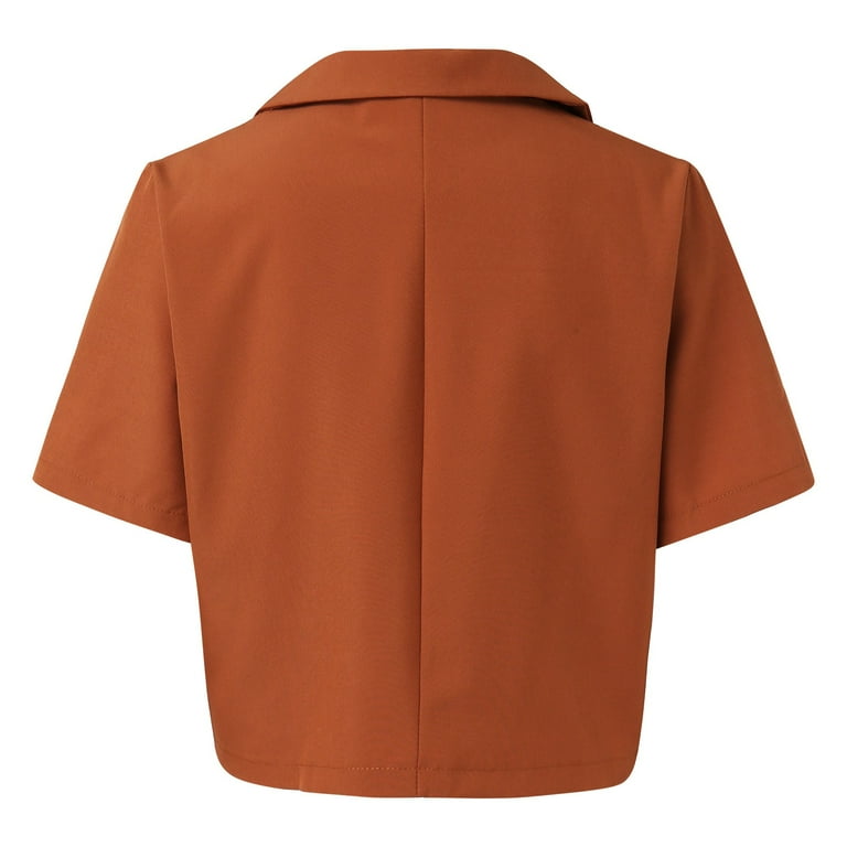 台湾発【STUDIO DOE】Boxy Lightweight Short-Sleeve Blazer d63d802ae1f87d0d303cfeca83e8c5