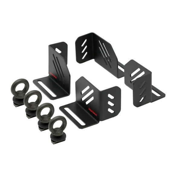 Open Box YAKIMA LockNLoad Platform Corner Bracket Kit w/ T Slot Gear Braces 4pk
