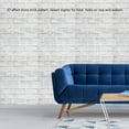 thumbnail image 4 of 10M 3D Effect Mural Modern Stone Brick Decorative Wallpaper Home Cafe Bar, 4 of 7