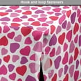 thumbnail image 4 of Valentine's Day Dog Crate Cover, Love Themed Simple Pattern with Hearts, Easy to Use Pet Kennel Cover Small Dogs Puppies Kittens, 7 Sizes, Pink Fuchsia, by Ambesonne, 4 of 6