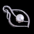 thumbnail image 4 of Collar de Joyería Colgante Yuyangstore Cristal Perla Boda, 4 of 8