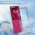 thumbnail image 3 of [PST] Motorola Moto Razr Ultra 2025 Soft Case, Ultra Thin Soft TPU Shockproof Bumper Case Back Cover, 3 of 5