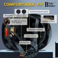 thumbnail image 4 of Casco de Seguridad SAFEBUILDER ABS con Visera Ventilada, 4 of 8