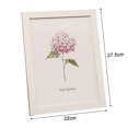 thumbnail image 2 of CSChome Photo Frame With Back Bracket Wooden Photo Frame High Clarity Glass Back Support Modern Heavy Duty Desktop Picture Display Decorative Frame Home (8/10 Inch), 2 of 7