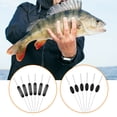 thumbnail image 3 of NIBOLOG 100 Groups Oval Fishing Bobber Rubber Fish Beans Stopper Space Beans Float Sea Carp Accessories Fly Fishing Accessories, 3 of 8