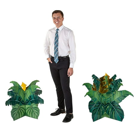 Fun Express Jungle Nights Leaf Cardboard Cutout Stand-Up - 2 Pc.