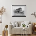 thumbnail image 4 of Historic Framed Print, [Covered bridge, Sangamon County, Illinois], 17-7/8" x 21-7/8", 4 of 9