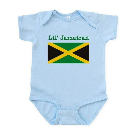 CafePress - Jamaican Infant Bodysuit - Baby Light Bodysuit, Size Newborn - 24 Months