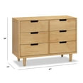 thumbnail image 5 of Davinci Marley 6-Drawer Double Dresser, 5 of 7