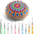 thumbnail image 3 of 160 Pcs Mandala Dotting Tools for Painting Rocks Mandala Stencils Kit Stylus Clay Sculpting Carving Tools, 3 of 9