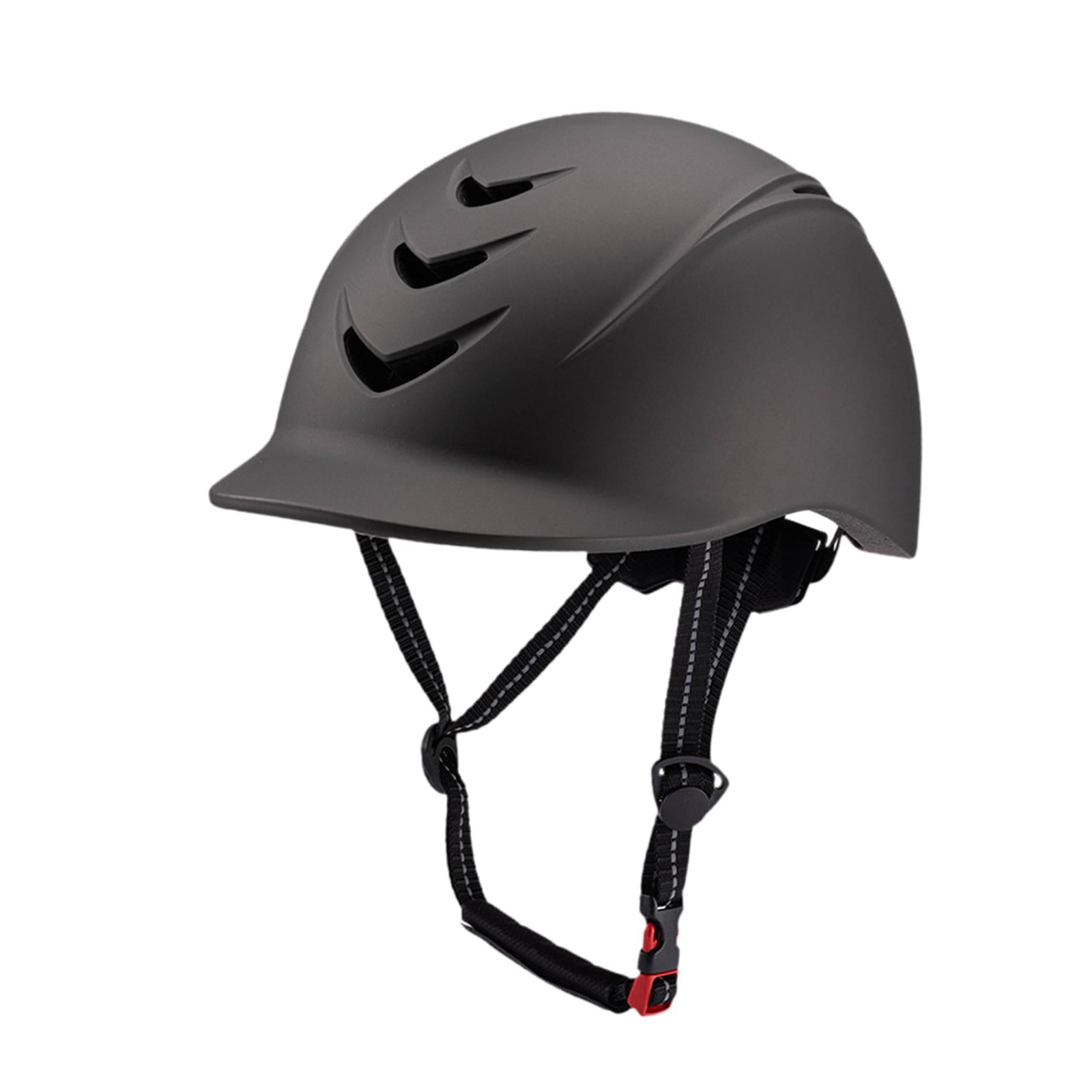 GARENDE Equestrian Helmet Adjustable with Removable Liner Summer Horse Riding Helmet titanium
