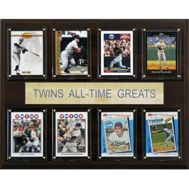 C & I Collectables 1215ATGTWIN MLB Minnesota Twins All-Time Greats Plaque