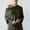 Army Green, variant on Brondbend Knitted Sweaters for Women Long Sleeve Knit Tops for Women Crewneck One Shoulder Solid Color Top Trendy Loose Fit Thick Pullover Winter Versatile Party Warm Blouse,Army Green