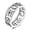 Silver Color, variant on 925 Sterling Silver Clover Ring for Women, Sparkling Hollow Horseshoe & Evil Eye Birthday Valentine's Day Gifts for Her