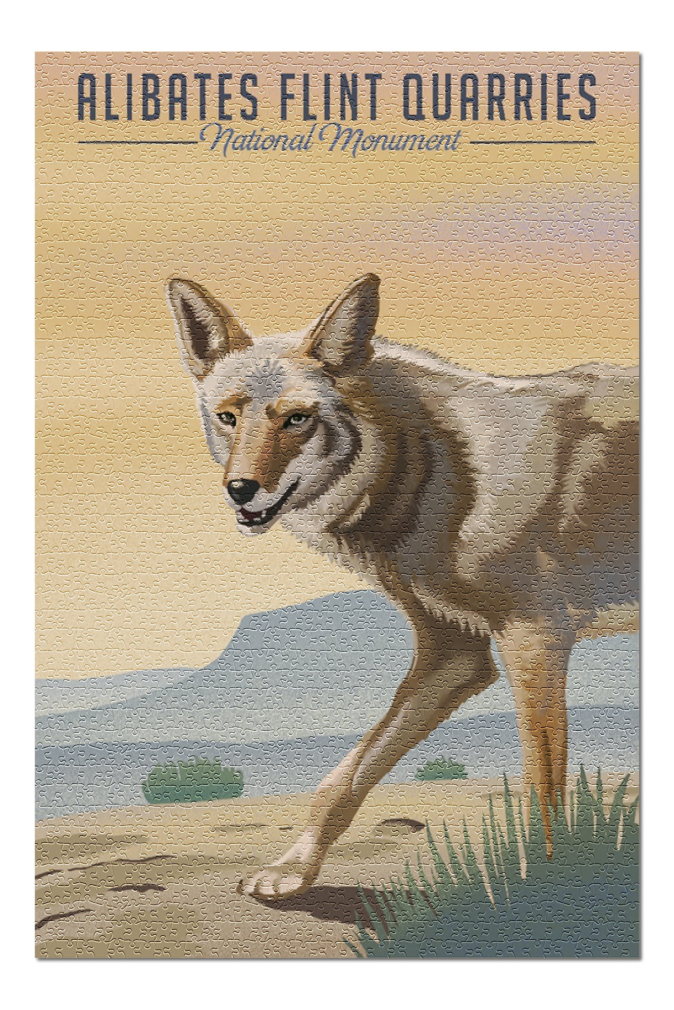 coyote grills official site parts on Alibates Flint Quarries National Monument Texas Coyote Litho 107422 20x30 Premium 1000 Piece Jigsaw Puzzle Made In Usa Walmart Com Walmart Com