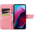 thumbnail image 2 of Compatible with Motorola Moto G Stylus 5G 2022 Wallet Case for Women, Leather Flip Folio with Kickstand Magnetic and Card Holder Protective Case for Moto G Stylus 5G 2022 Butterfly Pink SD, 2 of 14
