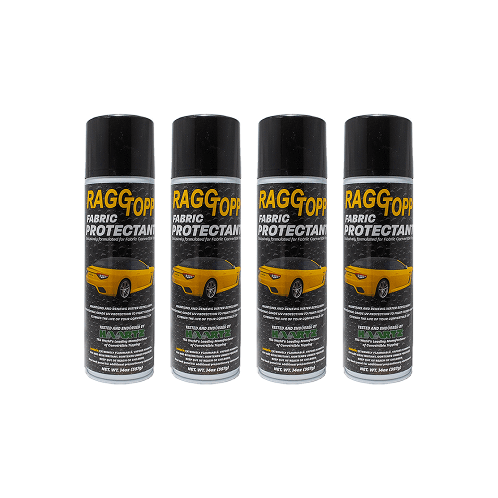 RAGGTOPP Convertible Top Fabric Protectant (4PACK)