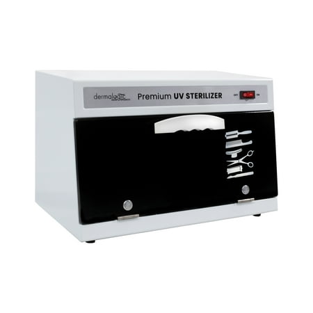 DERMALOGIC Sanitizer Instrument & Towel Sterilizer Cabinet (13L Capacity) for Massage Facial Spa Beauty Salon Nails Shop Tattoo Studio Home and Commercial Use