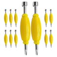 thumbnail image 4 of 12pcs Double Head Screwdrivers for Small Skateboards Repair Tools Mini Metal Finger Skateboard Screws, 4 of 4