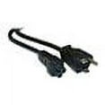 thumbnail image 2 of 1-Foot Black Laptop Power Cord - 3-Pin NEMA 5-15P to C5 Connector, Polarized for Safety, 2 of 2