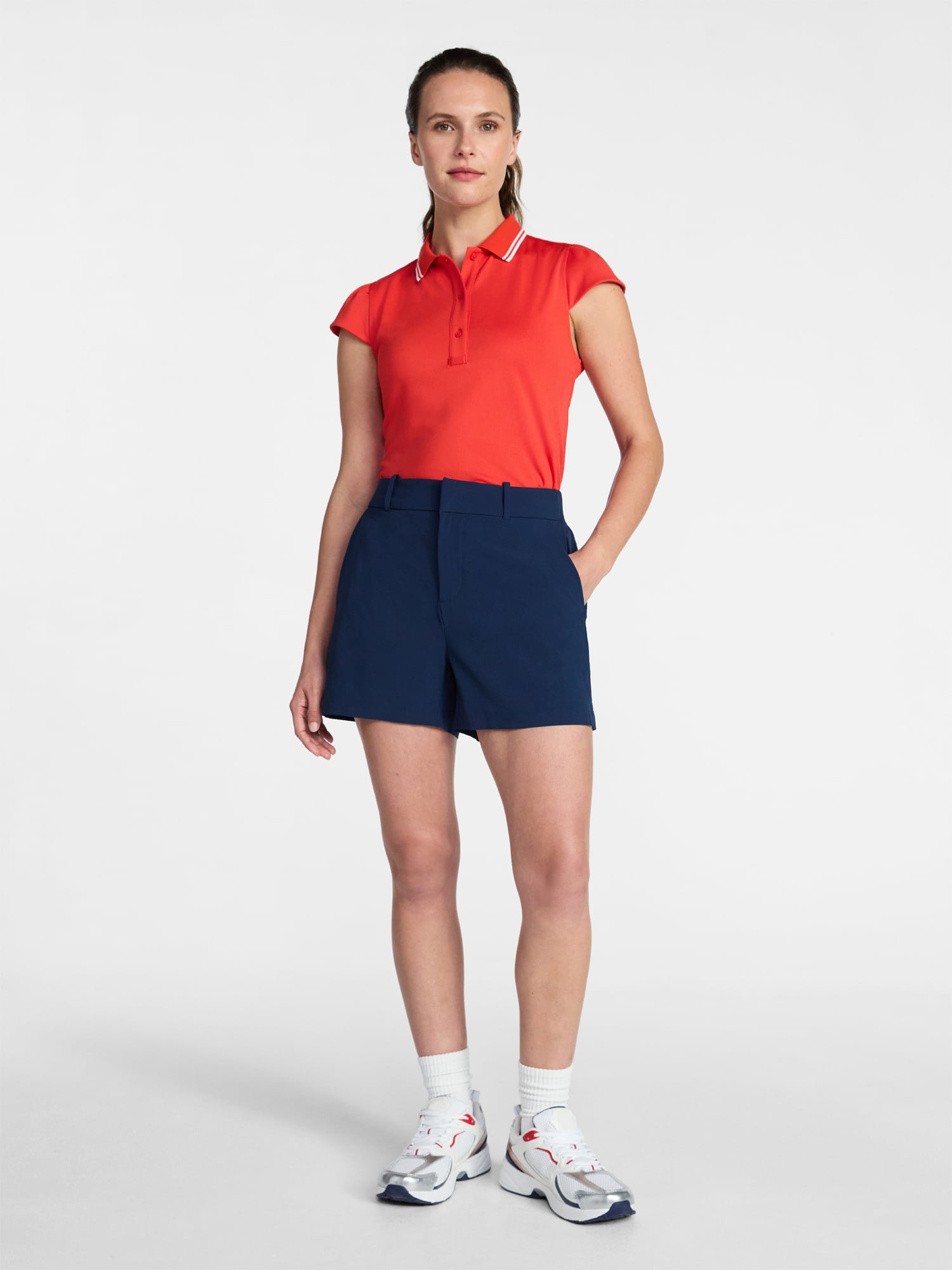 Avia Women's Golf Polo with Short Sleeves, Sizes XS-XXXL