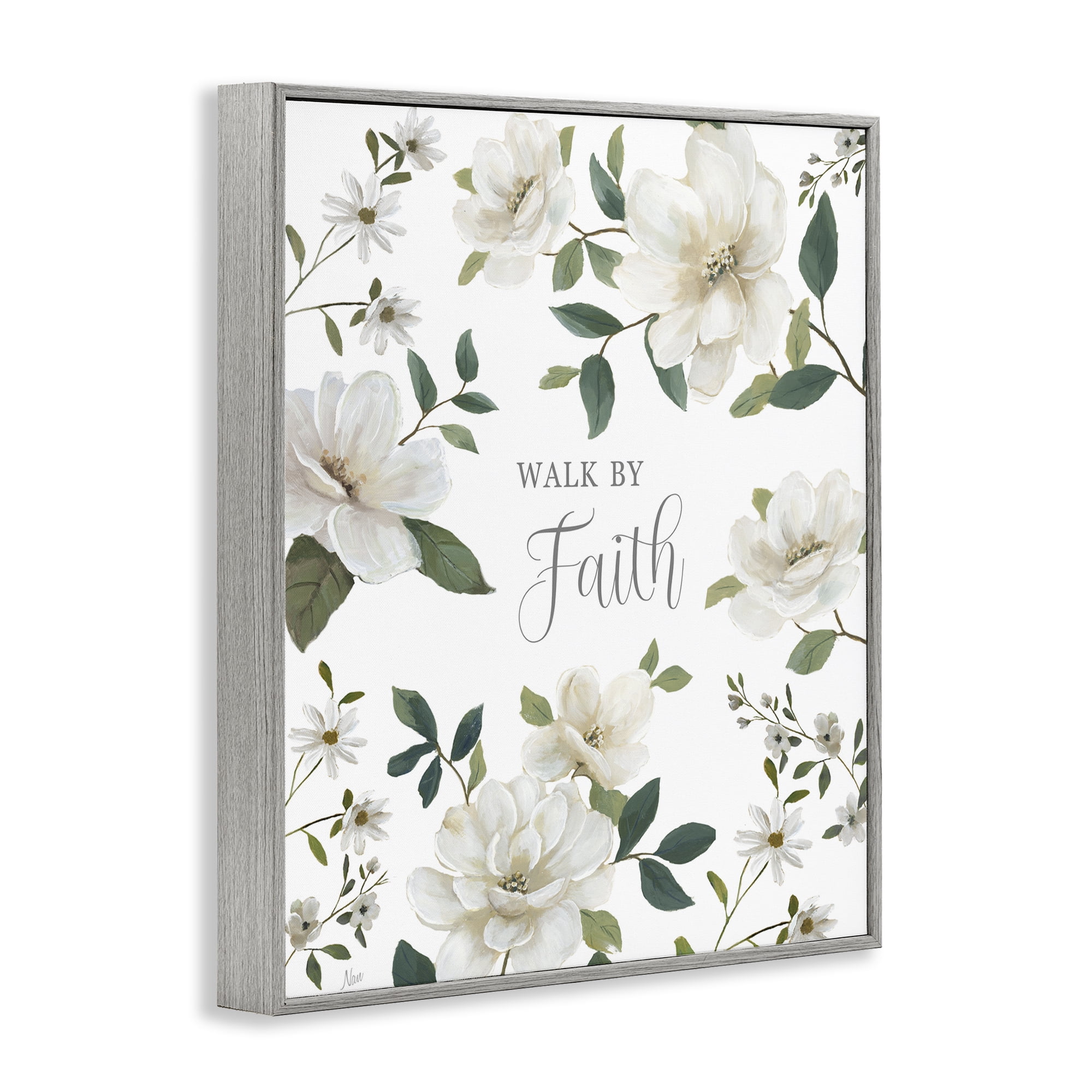 Stupell Industries Floral Walk By Faith Gray Framed Giclee Art, design by Nan