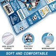 thumbnail image 5 of Football Gifts for Boys 8-12, Football Blanket for Boys, Football Gift for Men, Football Team Gifts, Birthday Gift for Football Lovers Fans Player, Football Throw Blanket 60" x 50", 5 of 5