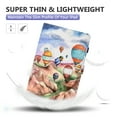 thumbnail image 5 of Case for All-New Kindle Paperwhite 6.8" (11th generation-2021 Release) E-reader - Cute Cartoon Flip Cover with Card Holders, Slim Lightweight PU Leather/Silicone Composite Case (Hot Air Balloon), 5 of 6