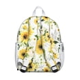 thumbnail image 5 of Wildflower Sunflower Backpack - Breathable Adjustable School Bag with Reinforced Stitching, 5 of 5