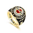 thumbnail image 3 of Mementos PJM Custom Class Ring for Men High School and College-Sterling Silver/Gold-Privilege, 3 of 6