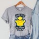 thumbnail image 5 of Camisetas de dibujos animados para mujer, ropa de pato, animales, YOU YOU DUCKING DUCK Print Vintage para mujer, camisetas para mujer, camisetas para mujer, 5 of 5