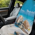 thumbnail image 2 of KUIFORTI Beach Turtles Car Seat Towel Covers with Storage Bag Car Accessories with Storage Bag for Beach Swimming, Sports, Camping,Yoga Lightweight Quick-Dry Front Protector, 2 of 7